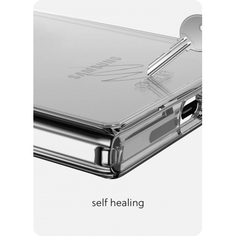 Чехол AVANA ICE для Samsung Galaxy S24 Ultra, прозрачный - фото 7