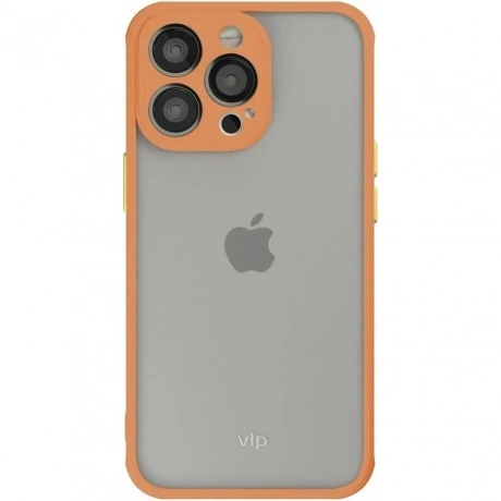 Чехол защитный VLP Matte Case для iPhone 13 ProMax, оранжевый