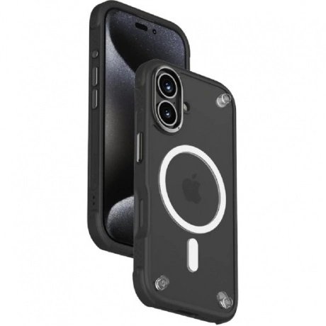 Чехол для смартфона Momax CaseForm Air для iPhone 16 Black (MUAP...