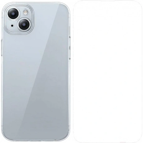 Чехол для телефона Baseus Corning Series для iPhone 15 Plus проз...