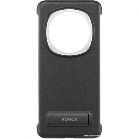 Чехол для телефона Honor для Magic 6 Pro PU Bracket Black