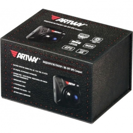 Видеорегистратор Artway AV-397 GPS Compact черный - фото 10