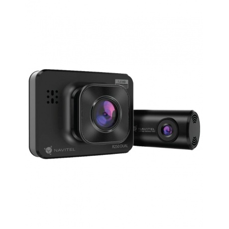 Видеорегистратор Navitel R250 DUAL DVR черный - фото 1