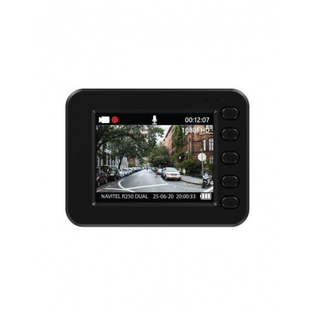 Видеорегистратор Navitel R250 DUAL DVR черный - фото 3