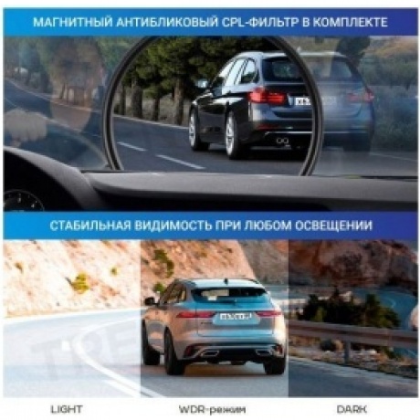 Видеорегистратор TrendVision Hybrid Signature Real 4K 2CH - фото 16