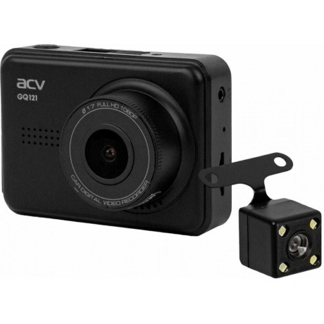 Видеорегистратор ACV GQ121 c камерой з.в.FHD/2.45"/140град/G-sen...