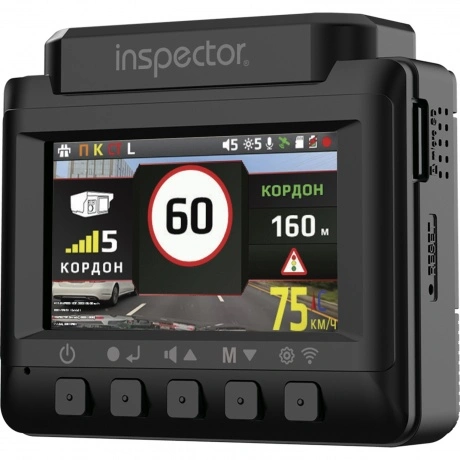 Видеорегистратор с радар-детектором Inspector BRAVO S GPS ГЛОНАС...