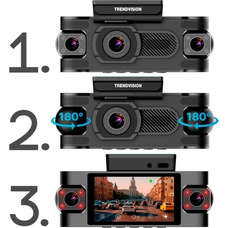 Видеорегистратор TrendVision Proof 360 GPS - фото 2
