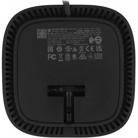 Док-станция HP 5TW10AA черный - фото 7