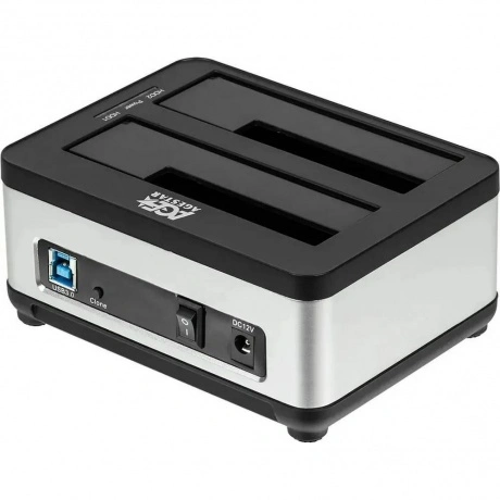 Док-станция для HDD 2.5"-3.5"AgeStar 3UBT8 (SILVER) серебристый