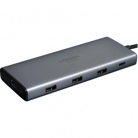 Док-станция Ugreen CM639 Space Gray (15534)