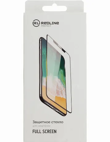 Защитное стекло Redline черный для Apple iPhone X/XS/11 Pro (УТ0...