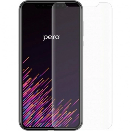 Стекло защитное PERO Full Glue для Samsung S24 PLUS, черное