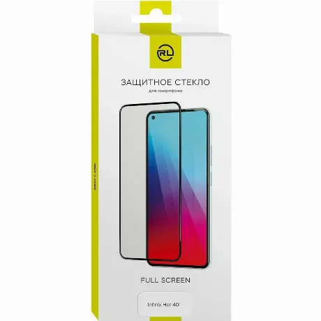 Стекло защитное Red Line Infinix HOT 40i Full Screen tempered gl...