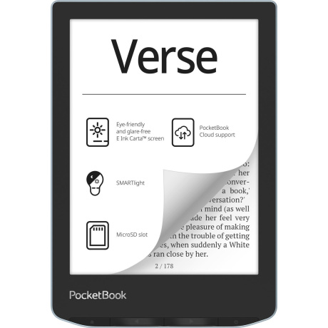 Электронная книга PocketBook 629 (PB629-2-CIS) Bright Blue - фото 1