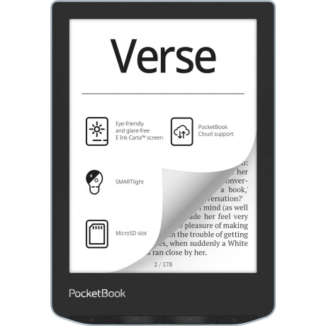 Электронная книга PocketBook 629 (PB629-2-CIS) Bright Blue