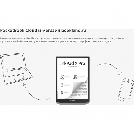 Электронная книга PocketBook 1040D (PB1040D-M-WW) Mist Grey - фото 21