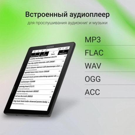 Электронная книга Digma F4 черный - фото 12