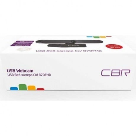 Веб-камера CBR CW 870FHD Black - фото 9