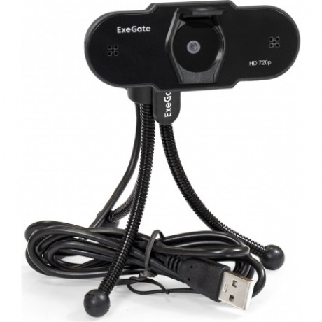 Веб-камера ExeGate BlackView C525 HD Tripod (EX287386RUS) - фото 4