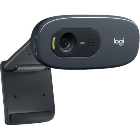 Веб-камера Logitech C270 (960-001063) черный состояние отличное - фото 3