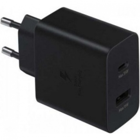 Сетевое зарядное устройство Samsung EP-TA220NBEGRU 3A PD черный - фото 1