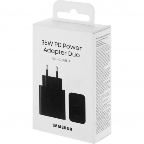 Сетевое зарядное устройство Samsung EP-TA220NBEGRU 3A PD черный - фото 7
