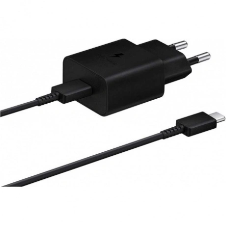 Сетевое зарядное устройство Samsung EP-T1510XBEGRU 15W Type-C+Ty...