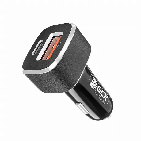 Автомобильное зарядное устройство GCR GCR-52281 на 2 USB Power D...