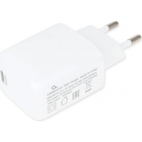Сетевое зарядное устройство Cablexpert MP3A-PC-29, PD20W,QC3.0,б...