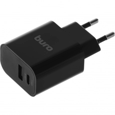 Сетевое зарядное устройство Buro BUWD1 3A PD+QC универсальное че...