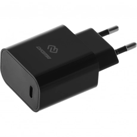 Сетевое зарядное устройство Digma DGW2C 3A PD универсальное черн...