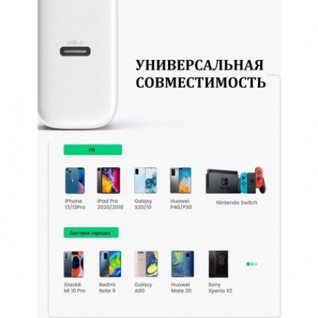 Зарядное устройство UGREEN CD137 (60450) White - фото 15