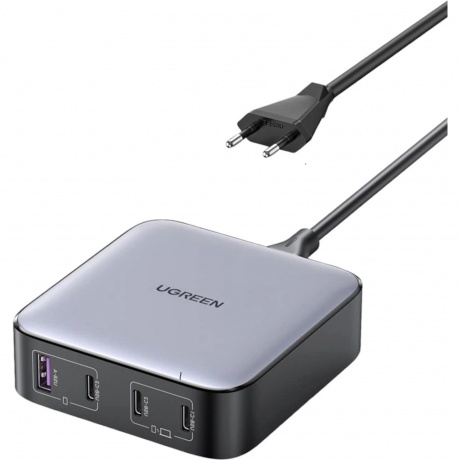 Зарядное устройство UGREEN CD328 (90928) Space Gray - фото 2