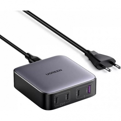 Зарядное устройство UGREEN CD328 (90928) Space Gray - фото 3