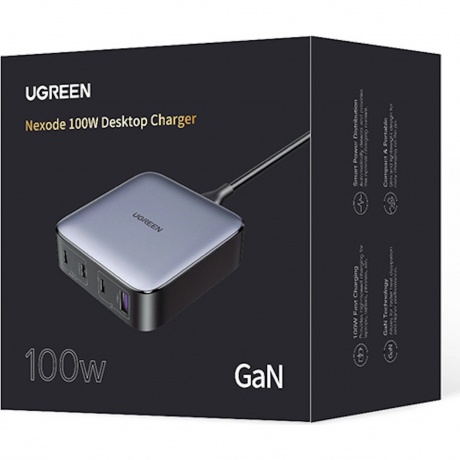 Зарядное устройство UGREEN CD328 (90928) Space Gray - фото 8