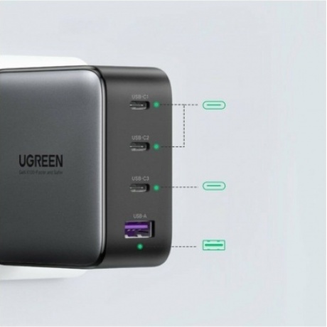 Сетевое зарядное устройство UGREEN CD226 (40747) Grey - фото 14