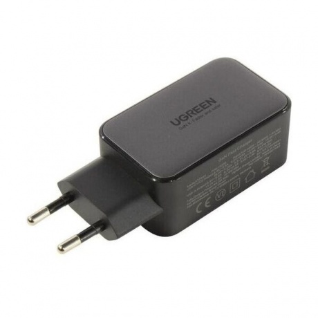 Сетевое зарядное устройство UGREEN CD244 (10335) Black - фото 2
