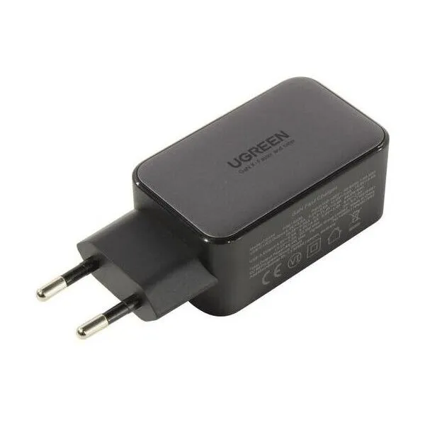 Сетевое зарядное устройство UGREEN CD244 (10335) Black - фото 2