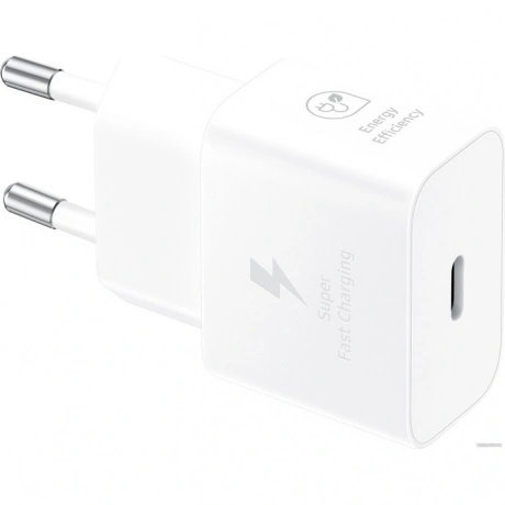 Сетевое зарядное устройство Samsung 25W USB Type-C, white (EP-T2...