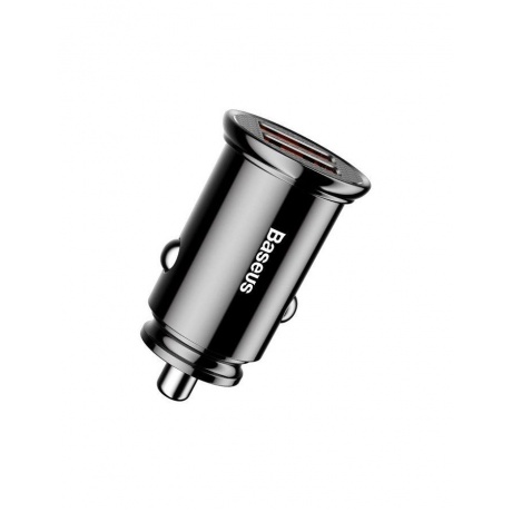 Автомобильное зарядное устройство Baseus Circular Plastic Black (CCALL-YD01) - фото 1