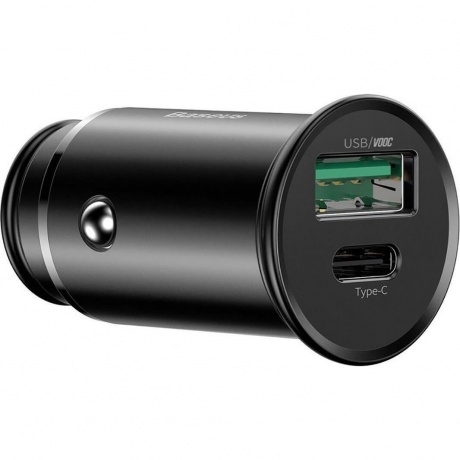 Автомобильное зарядное устройство Baseus QuickCharge3 Black (CCALL-DS01) - фото 3