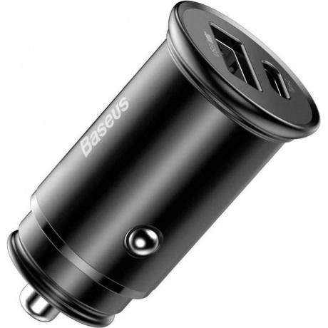 Автомобильное зарядное устройство Baseus QuickCharge3 Black (CCALL-DS01) - фото 5