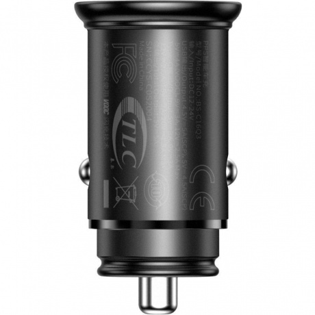 Автомобильное зарядное устройство Baseus QuickCharge3 Black (CCALL-DS01) - фото 6