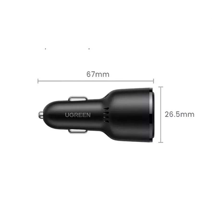 Автомобильное зарядное устройство UGREEN CD239-90645 (90645) - фото 2