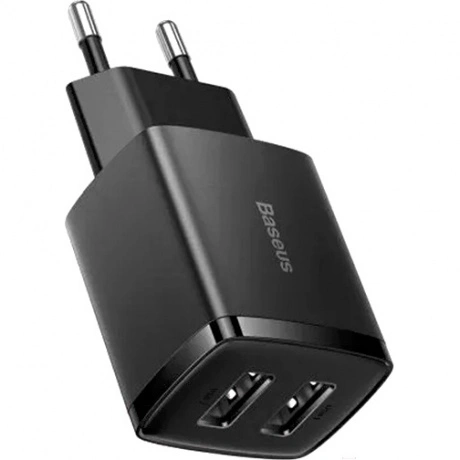 Сетевое зарядное устройство Baseus Compact 10.5W EU Black (CCXJ0...