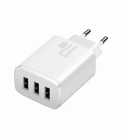 Сетевое зарядное устройство Baseus Compact 17W CCCP17UC White (C...