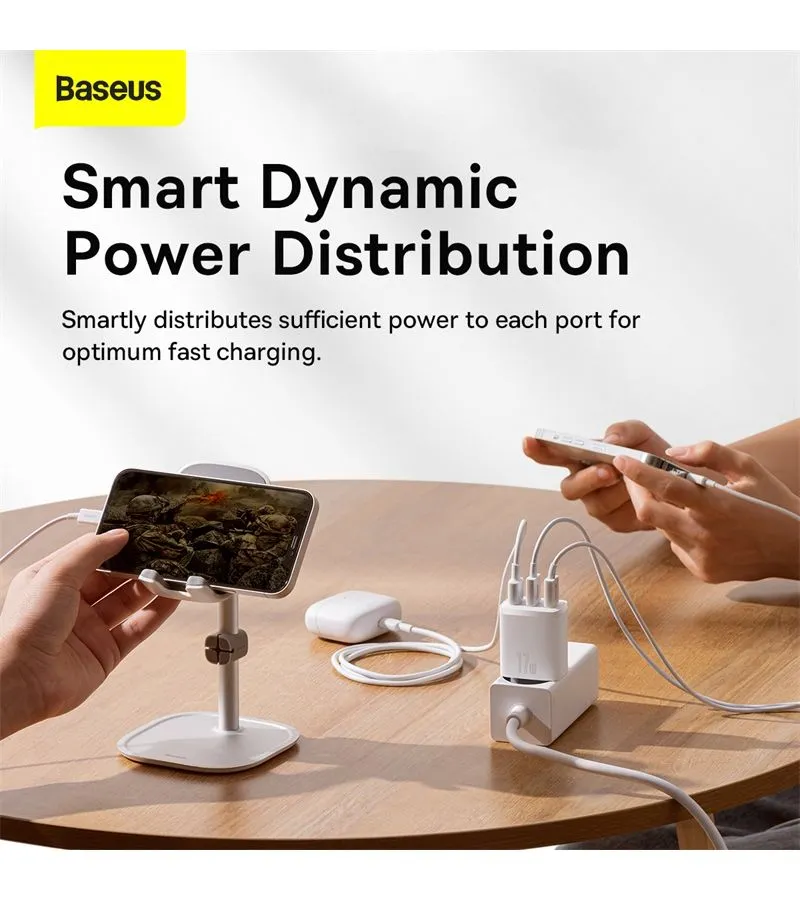 Сетевое зарядное устройство Baseus Compact 17W CCCP17UC White (CCXJ020102) - фото 11