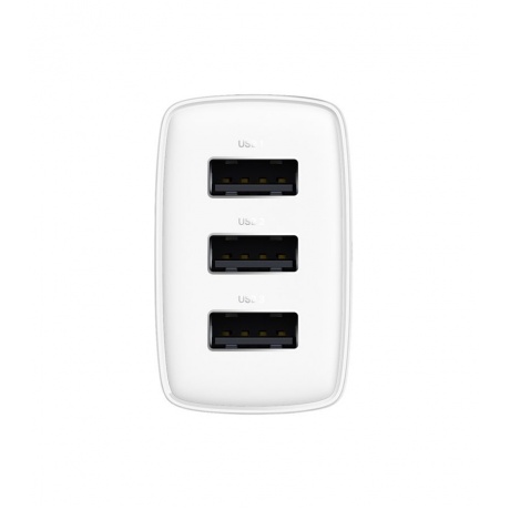 Сетевое зарядное устройство Baseus Compact 17W CCCP17UC White (CCXJ020102) - фото 3