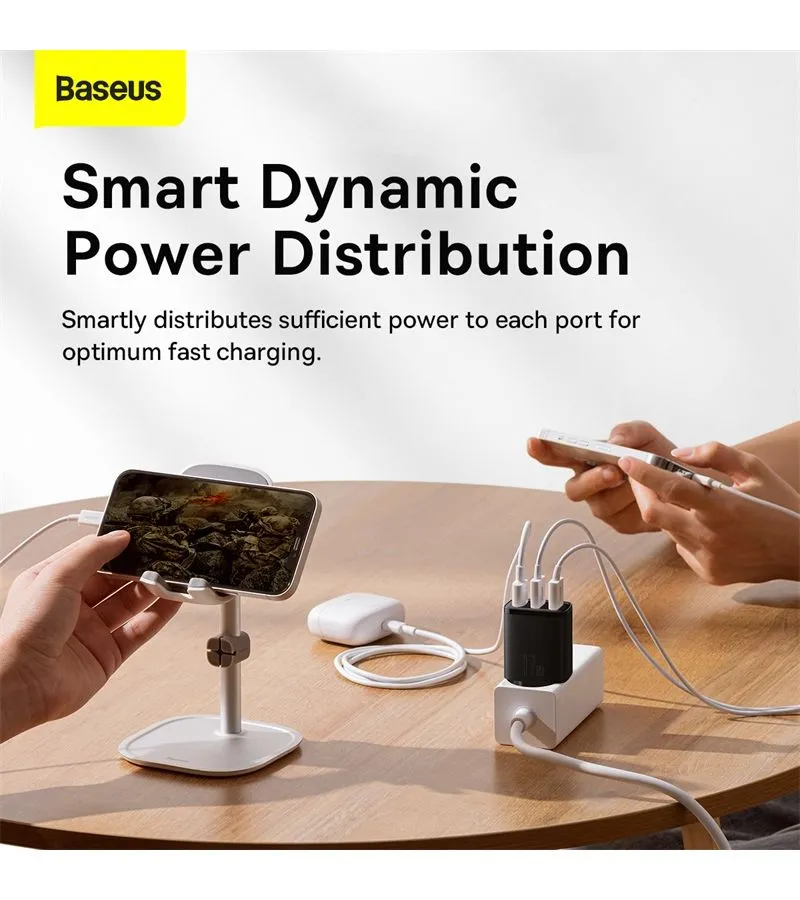 Сетевое зарядное устройство Baseus Compact 17W EU Black (CCXJ020101) - фото 11
